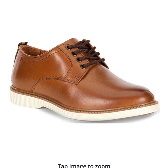 Florsheim Other - Tan Leather Oxfords Dress Shoes Size 10 Toddler